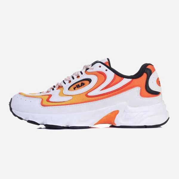 Fila Volante 98 Men's Lifestyle Shoes - White/Orange,NZ 475-60148